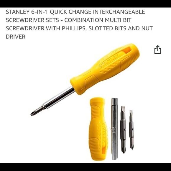 Stanley six and one screwdriver - Picture 1 of 4